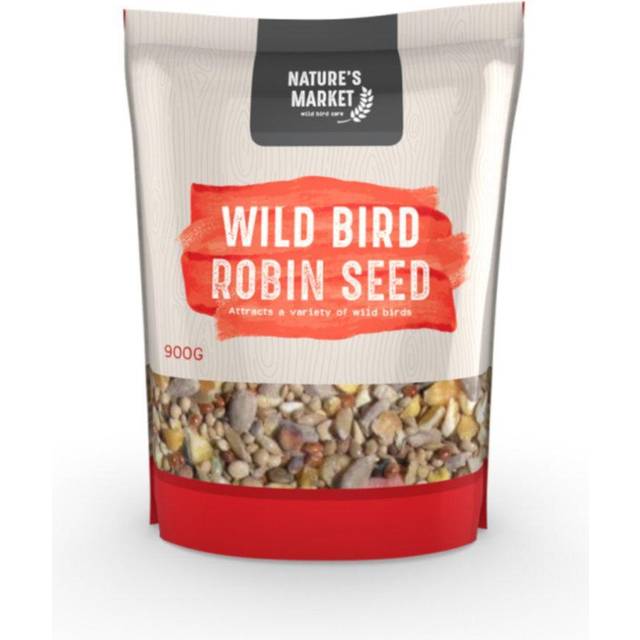 Robin seed wild bird - 0.9kg garden patio terrace bird feeder table
