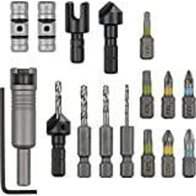 wolfcraft 16 Piece Flip Bit Set All-in-One