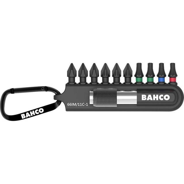 Bahco 66im/11c-1 11 Pce 1/4 Impact Screwdriver Bit Set Pozi/phillips/torx Holder