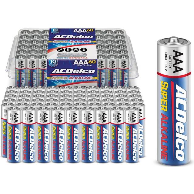AAA Super Alkaline Batteries, 60-Count