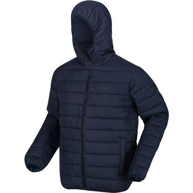 Regatta Mens Helfa Insulated Warm Quilted Hooded Jacket 3XL - Chest 49-51' (124.5-129.5cm)