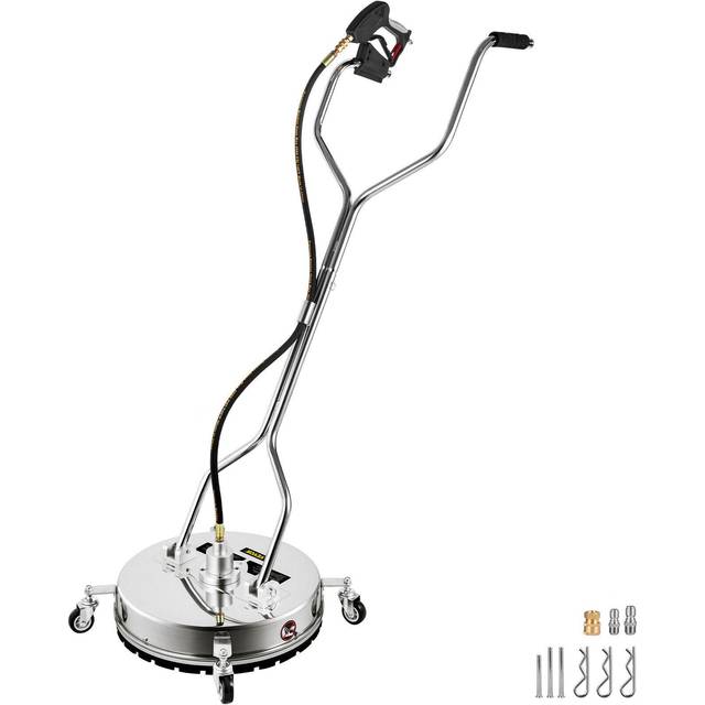VEVOR Hochdruckreiniger 800-4000PSI Arbeitsdruck Fl&#xE4;chenreiniger 2-8,5PSI Durchfluss Terrassenreiniger max.60&#xB0;C Oberfl&#xE4;chenreiniger 3/8Zoll QC-Buchse Ideal f&#xFC;r Reinigung von Garagenb&#xF6;den Einfahrten