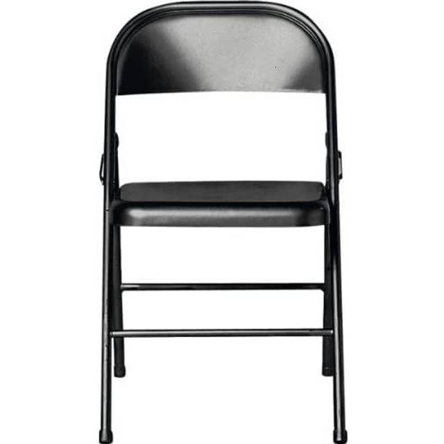 Habitat Macadam Metal Folding Chair - Black