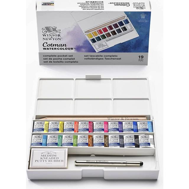 Winsor & Newton Cotman Watercolour Deluxe Sketchers' Pocket Box