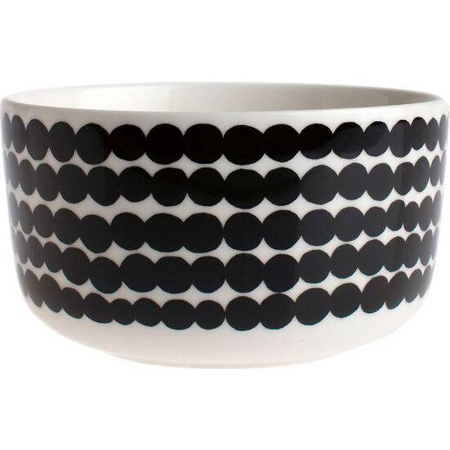 Marimekko Räsymatto skål 5 dl svart