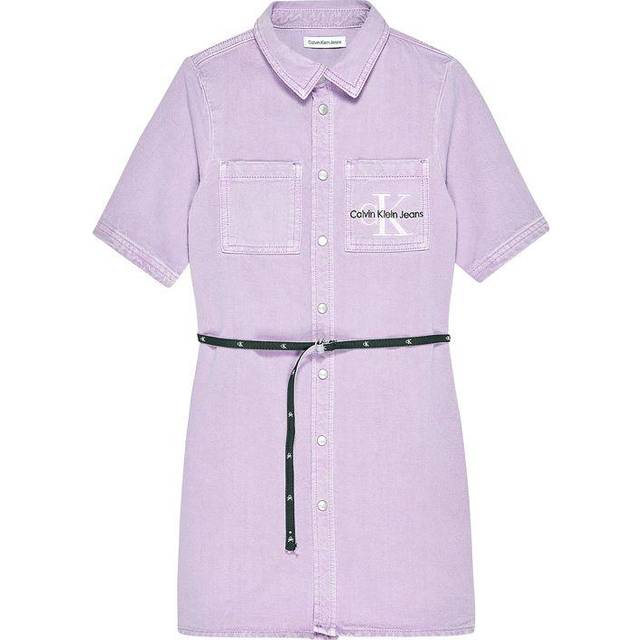 Calvin Klein Klänning - Denim - Iris Orchid - Calvin Klein - 16 år (176) - Klänning