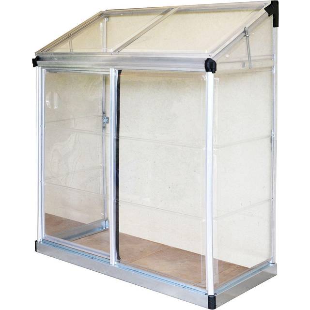 Canopia by Palram Lean-To drivhus 0,78 m² - aluminium (På lager i butik)