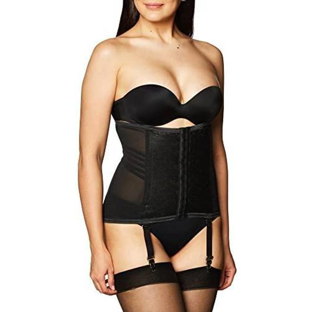 Rago Women's Waist Cincher  Black  Large (30)