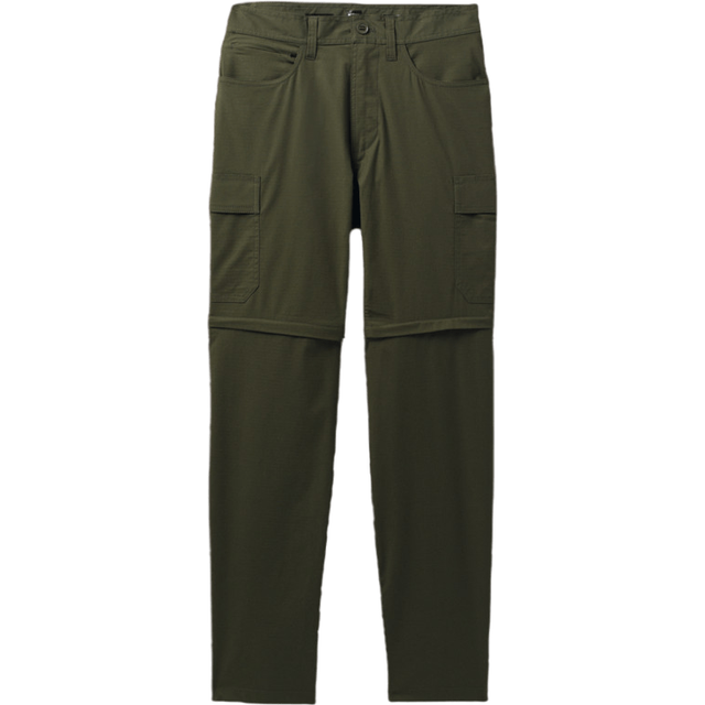 prAna Men's Standard Double Peak Convertible Pant  Cargo Green  34W x