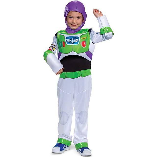 Toy Story Buzz Lightyear Adaptive Costume - Green&#47;Purple&#47;White (4/6)
