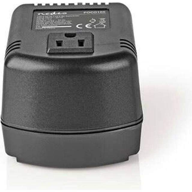 Nedis Omvandlare 230 V likström - 110 V växelström, 100 W Jordat US-uttag