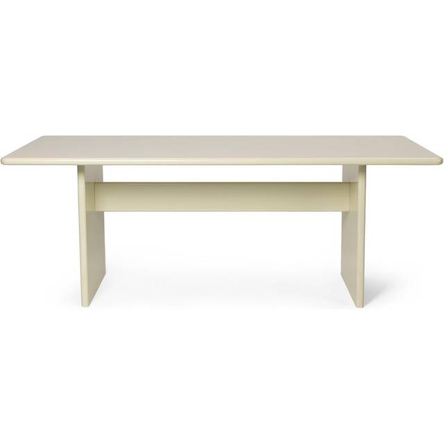 Ferm Living Rink matbord small 200x90x74 cm Eggshell