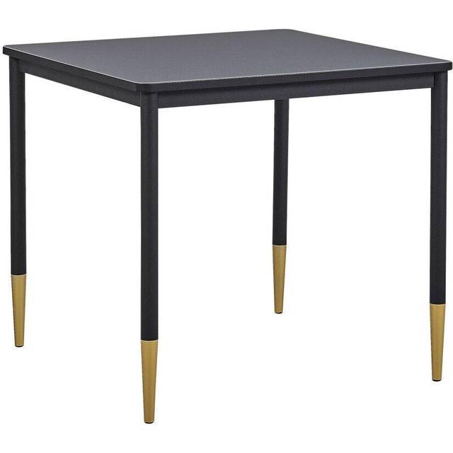 Dining Table SHALFORD Black 80 cm 80 cm