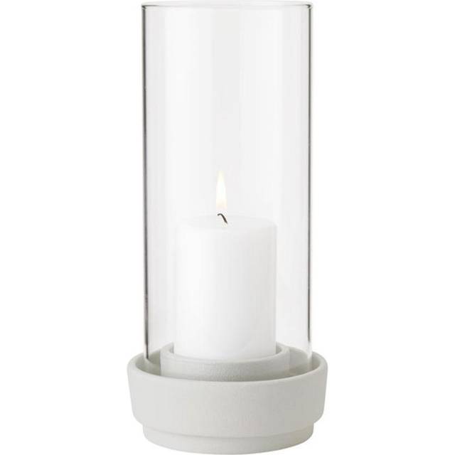 Stelton - Stelton hurricane - Ljusstake - Sand - H24,5 - L: 11,5 x W: 11,5 x H: 24,5 cm