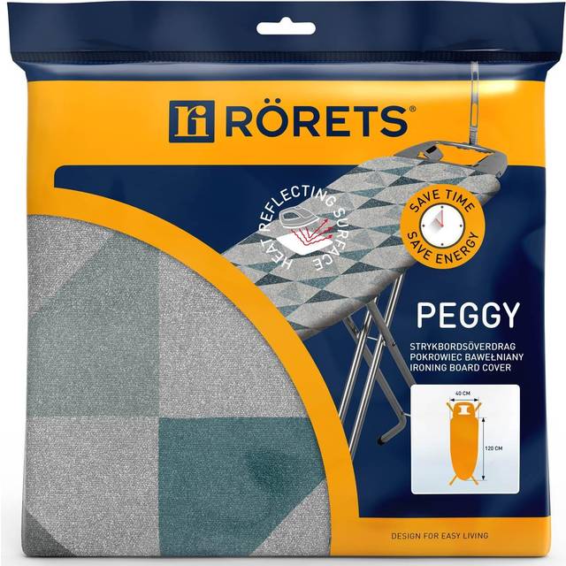Strykbordsöverdrag Metalliserat Peggy, Rörets