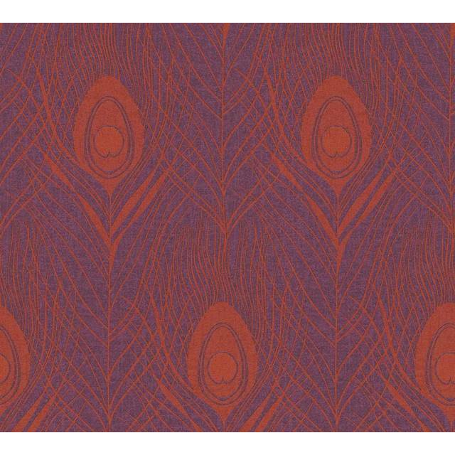 Galerie Peacock Feather Motif Wallpaper