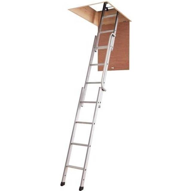 Werner Easiway 3 Section Aluminium Loft Ladder