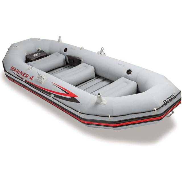 Intex Inflatable Boat Inflatable Canoe Dinghy Blow Up Boat Mariner 4 68376NP