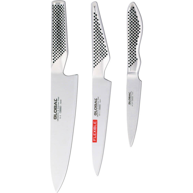 Global G21138 - 3 piece Kitchen Knife Set (G-21138)