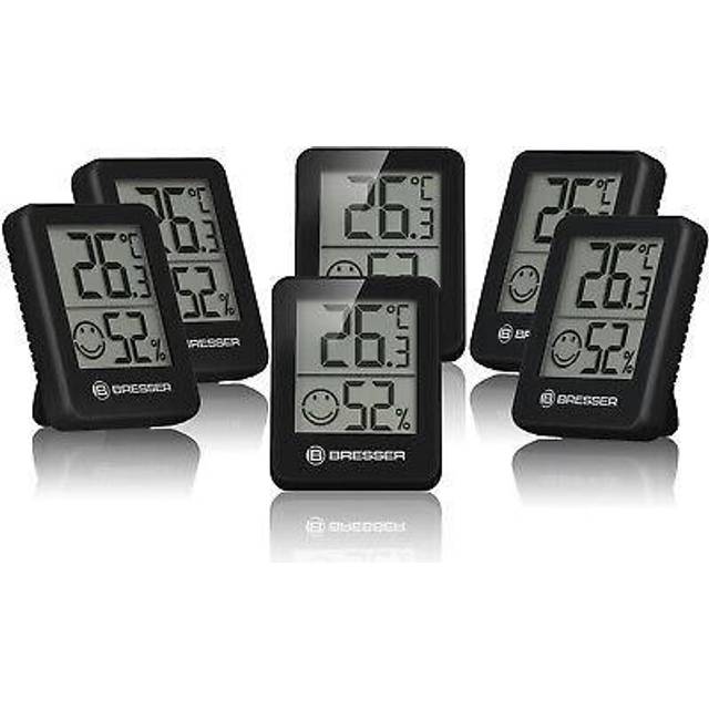 BRESSER ClimaTemp Hygro Indicator Set van 6 Thermo-/Hygrometers