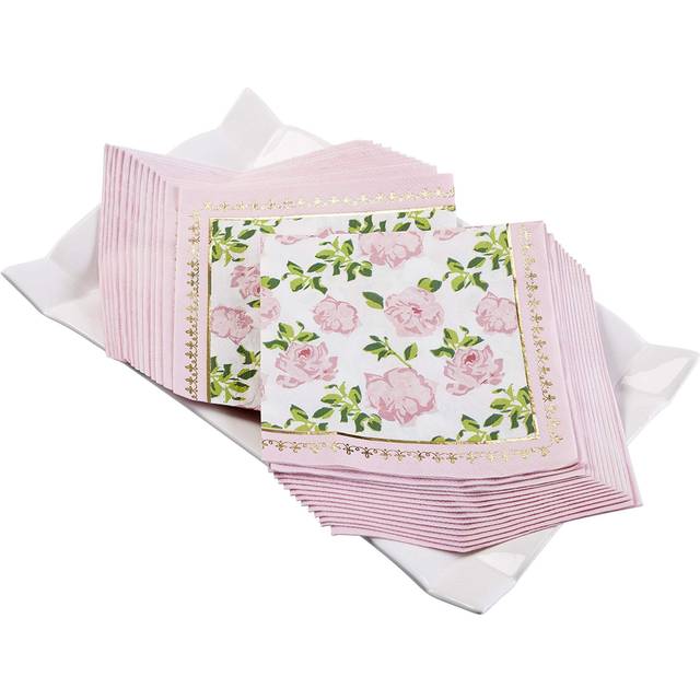 Pink Tea Time Whimsy Paper Napkins (Set of 30)