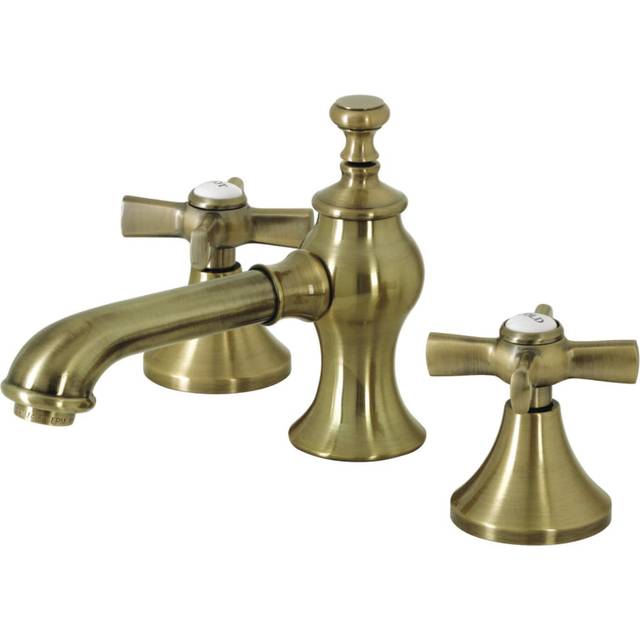 Kingston Brass KC7063ZX 8 in. Widespread Bathroom Faucet  Antique Bras