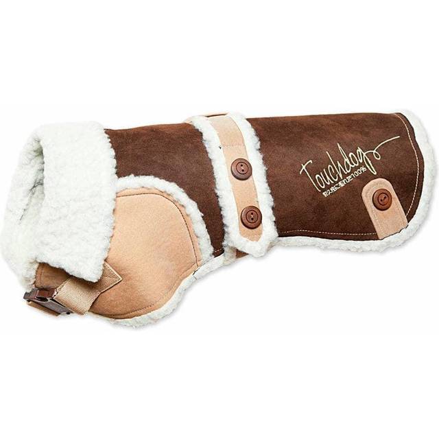 Pet Life Touchdog Original Sherpa Bark Designer Fashion Forward Dog Coat