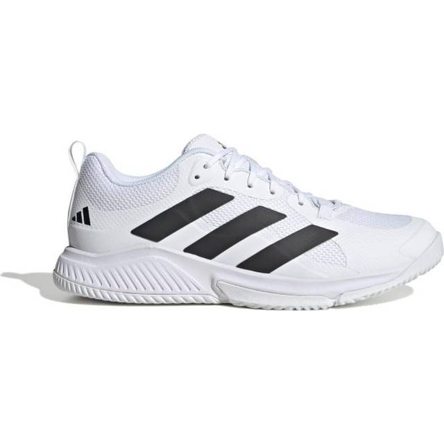 adidas För Män Court Team Bounce 2.0 Shoes, Cloud White/Core Black/Cloud White, 36 2/3 EU