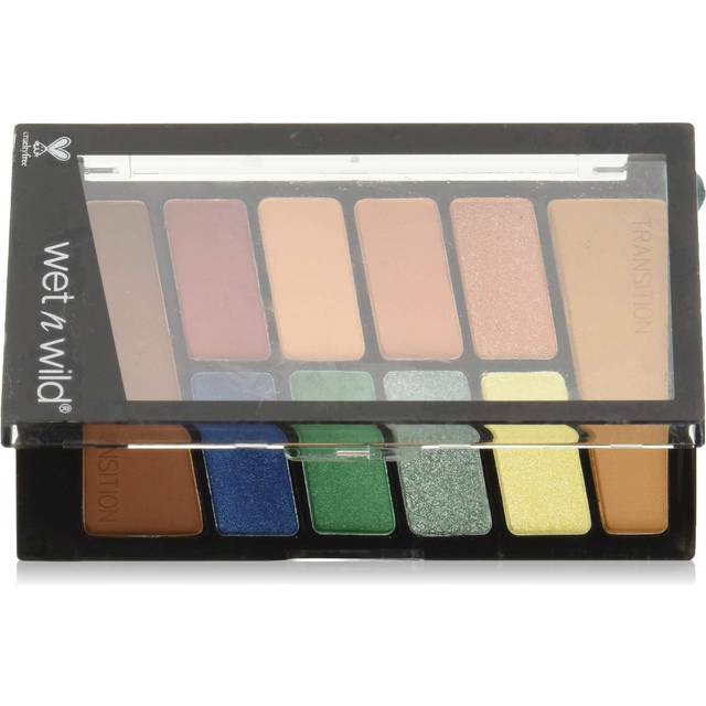 wet n wild Color Icon Eyeshadow Makeup Palette 10 Pan  Stop Playing Safe