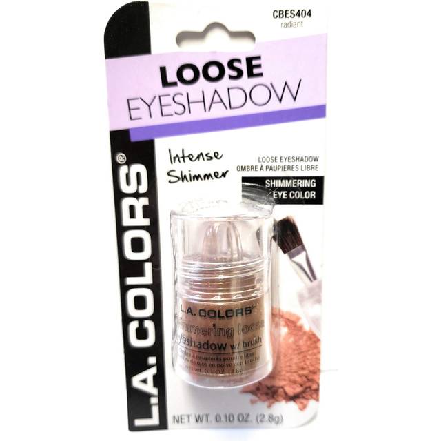 L. A. Colors Expressions Shimmering Loose Eyeshadow  BES404 Radiant. Net Wt 0.10 Oz (2.8 G)