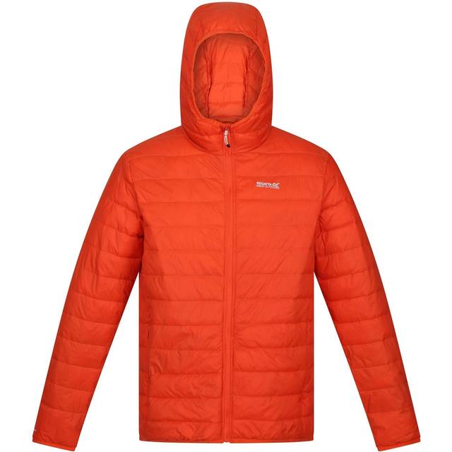Regatta Mens Hooded Hillpack Insulated Jacket - Orange Polyamide - Size 3XL