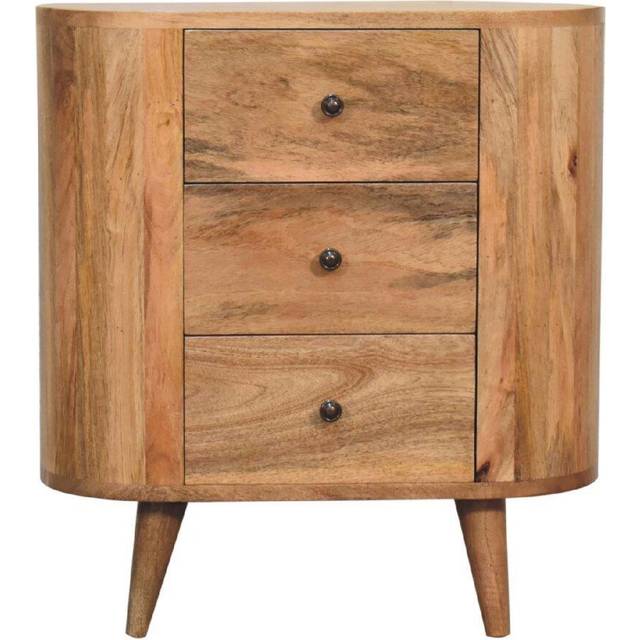 Adorable Storage and Display Furniture - Mini Oak-ish Cabinet