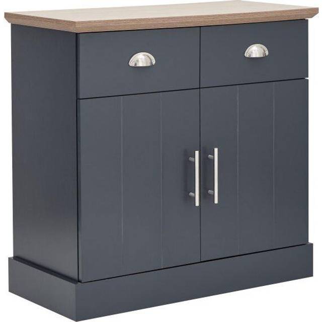 GFW Kendal Compact Sideboard - Slate Blue, Blue