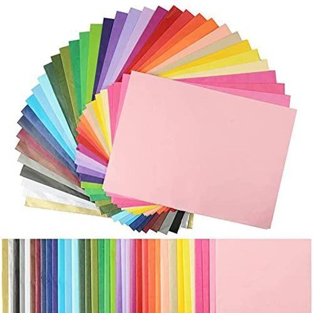 SIMETUFY 360 Sheets 36 Multicolor Tissue Paper Bulk Gift Wrapping Tiss