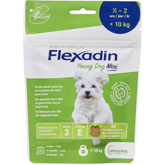 Flexadin Young Dog Mini 60 tuggtabletter