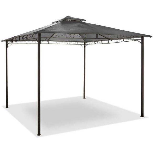 Suntime Malaga 3m Steel Gazebo, Grey