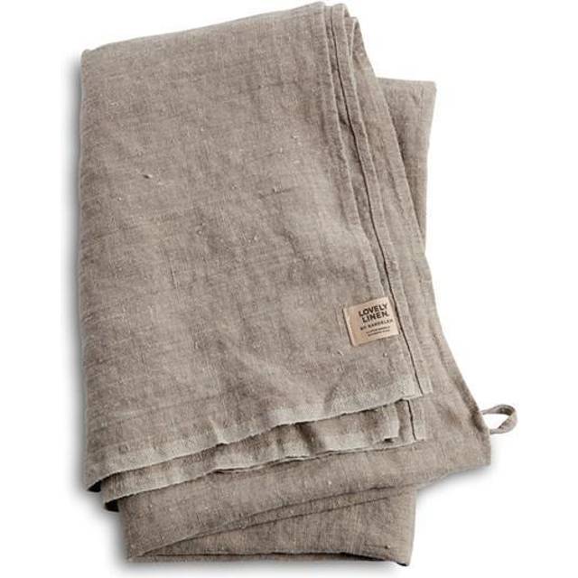 Lovely Linen Beach Towel, Natural beige, 145x200