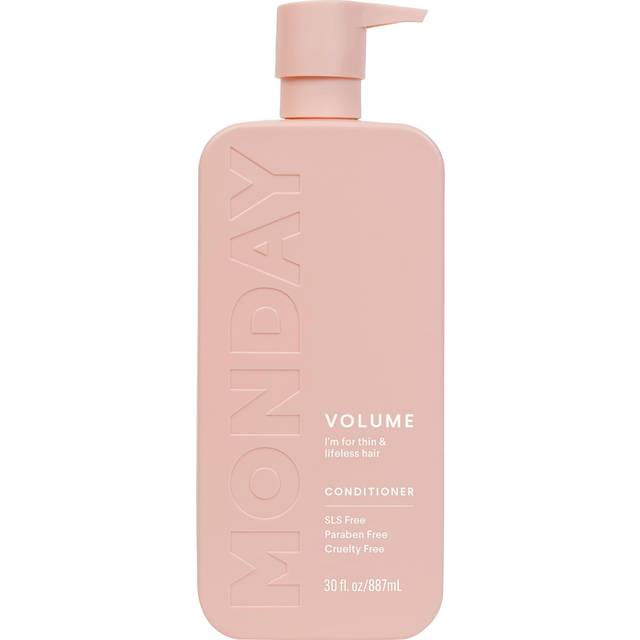 MONDAY HAIRCARE Volume Conditioner (Amazon Exclusive) 30oz for Thin  Fine  and Oily Hair  Made from Coconut Oil  Ginger Extract  & Vitamin E  100% Rec