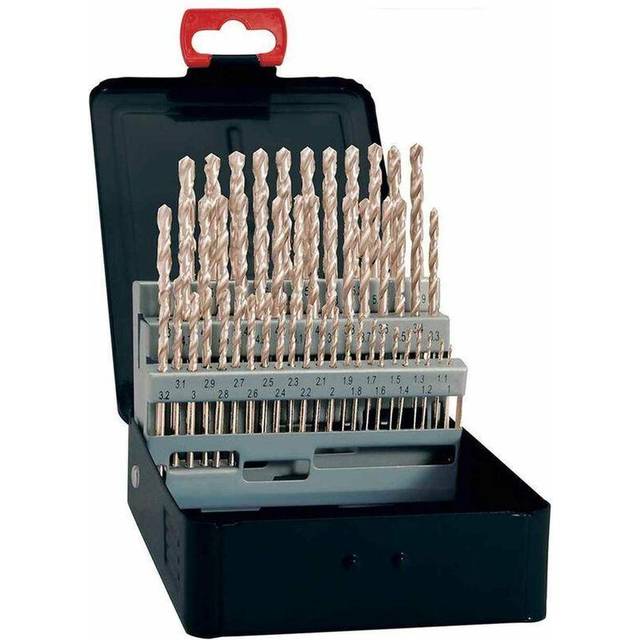 Spiralborrsats DIN 338N HSS 1-10,5/0,5mm steg