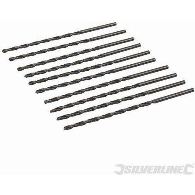 Silverline Metric HSS-R Long Series Bits 10pk 3.0 X 100mm
