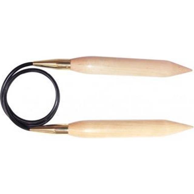 Jumbo Birch: Knitting Pins: Circular: Fixed: 150cm x 35.00mm - Multi - One Size