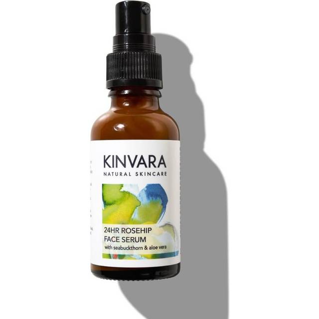 Kinvara Rosehip Face Serum - 30ml | Natural Facial Treatment with Organic Rosehip Oil | Hydrating, Calming & Glowing Concentrated Formula with
