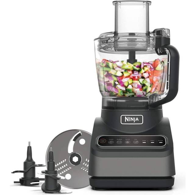 Ninja BN650UK Food Processor With Auto-Iq Technology Silver