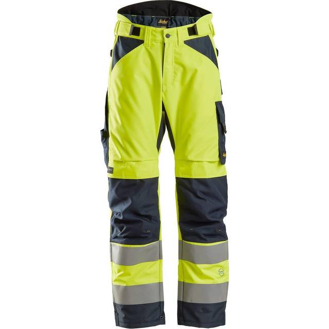 Snickers Workwear 6639 AllroundWork Vinterbyxa varselgul, marin Varselgul, Marin