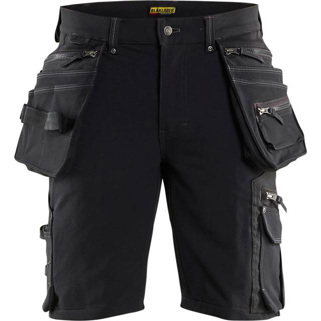 Blåkläder 198816449900C54 Arbetsshorts 4-vägsstretch, X19, svart Stl C54