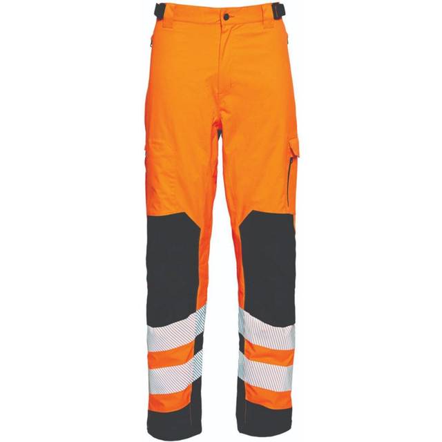 Elka Visible Xtreme Stretch Waist Trousers M Fl. orange/Black 182400R
