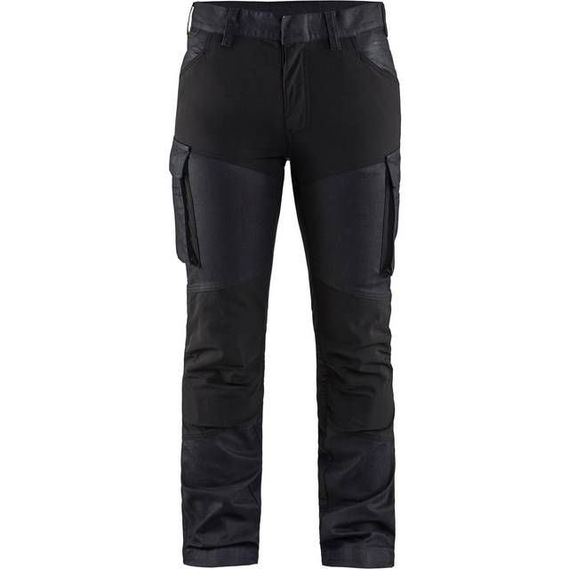 Blaklader Womens Service Denim Stretch Trousers 71471147 Navy Blue/Bla