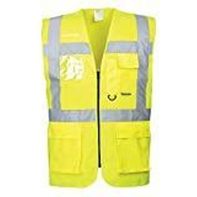 Portwest Berlin Executive Vest - Yellow - Medium