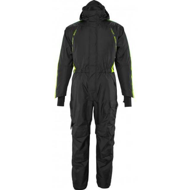 Mascot Lightweight Winter Boilersuit - Black/Hi-Vis Yellow - XL