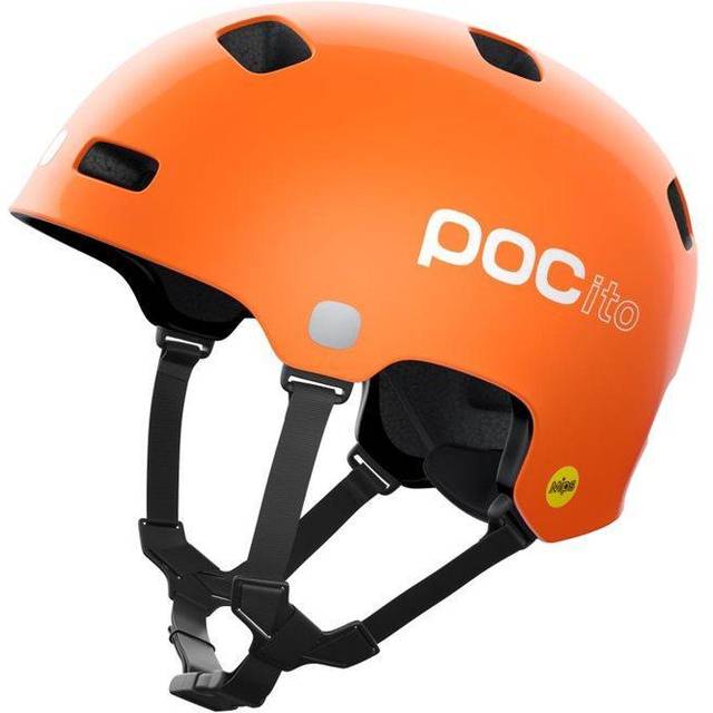 POC POCito Crane MIPS | Cykelhjälm Barn | Fluorescent Orange